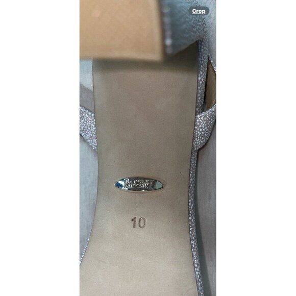 Badgley Mischka Tasmine Tall Evening Sandals Blush Pink Women's size 10 - Picture 8 of 8